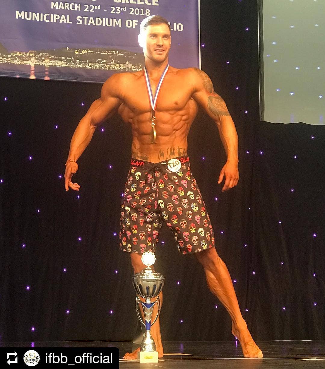 Лавреев Александр из Москвы - победитель President Santonjas Cup 2018 - Бодибилдинг форум AnabolicShops