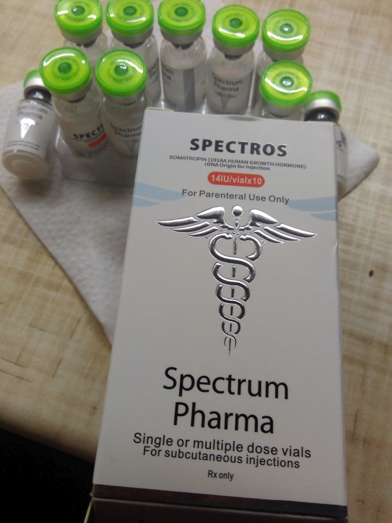 Гормон роста - "SpectrumPharma" (тестирование) - Бодибилдинг форум AnabolicShops