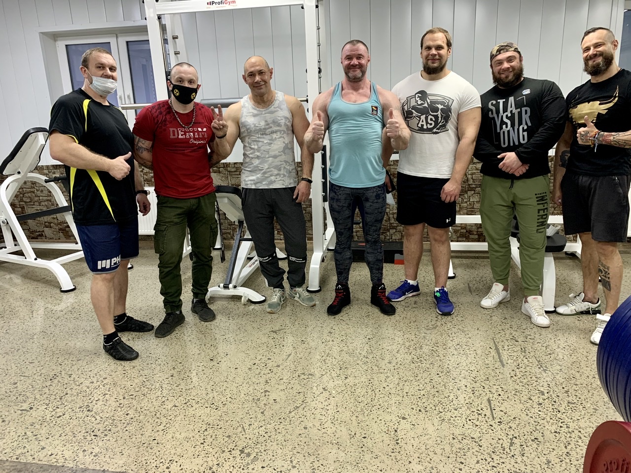 Карантин не помеха, совместная тренировка Клана МСК - Бодибилдинг форум AnabolicShops