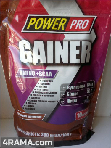 Gainer от Power Pro - Бодибилдинг форум AnabolicShops
