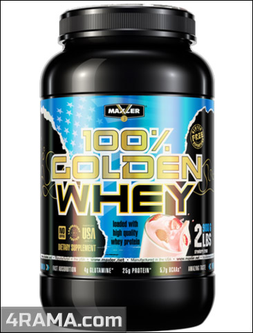 100% Golden Whey от Maxler - Бодибилдинг форум AnabolicShops