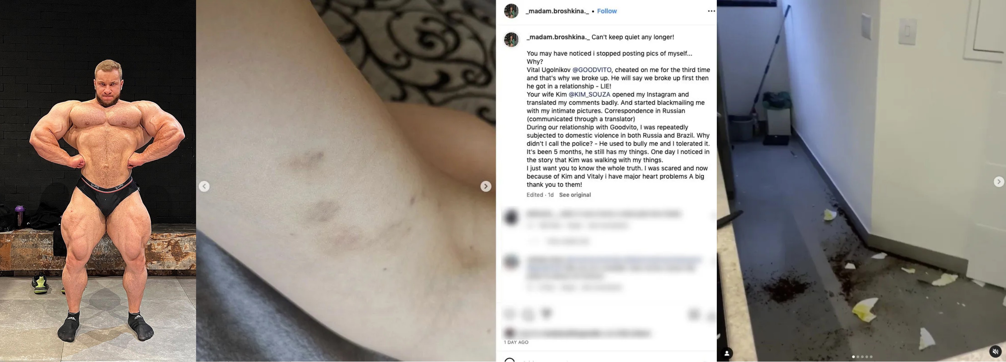 Виталий Угольников обвинен в домашнем насилии. Видео - Бодибилдинг форум AnabolicShops