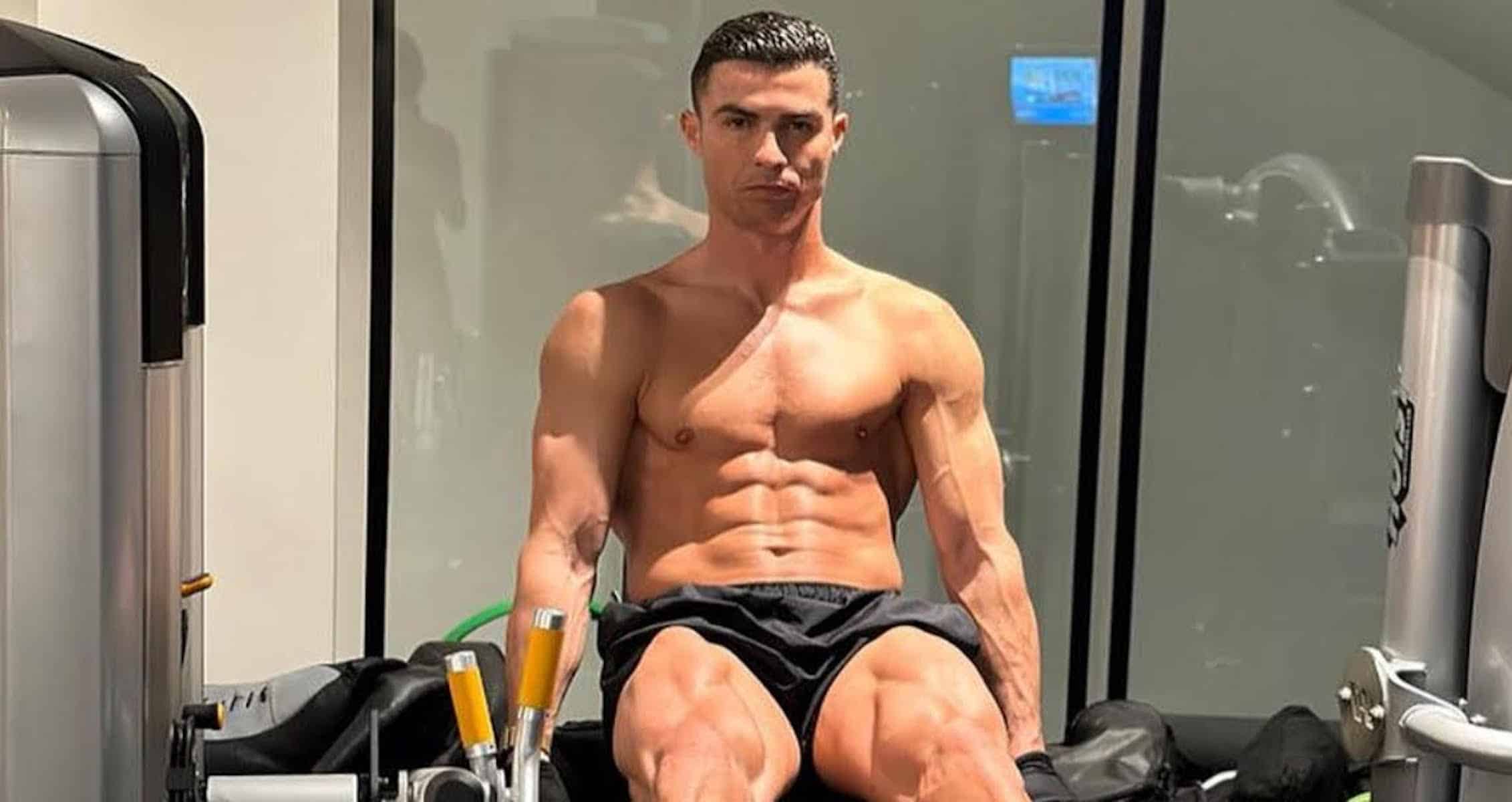 Криштиану Роналду приучил сына к спортзалу и футболу - Бодибилдинг форум AnabolicShops